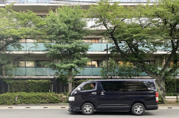 車を走らせる